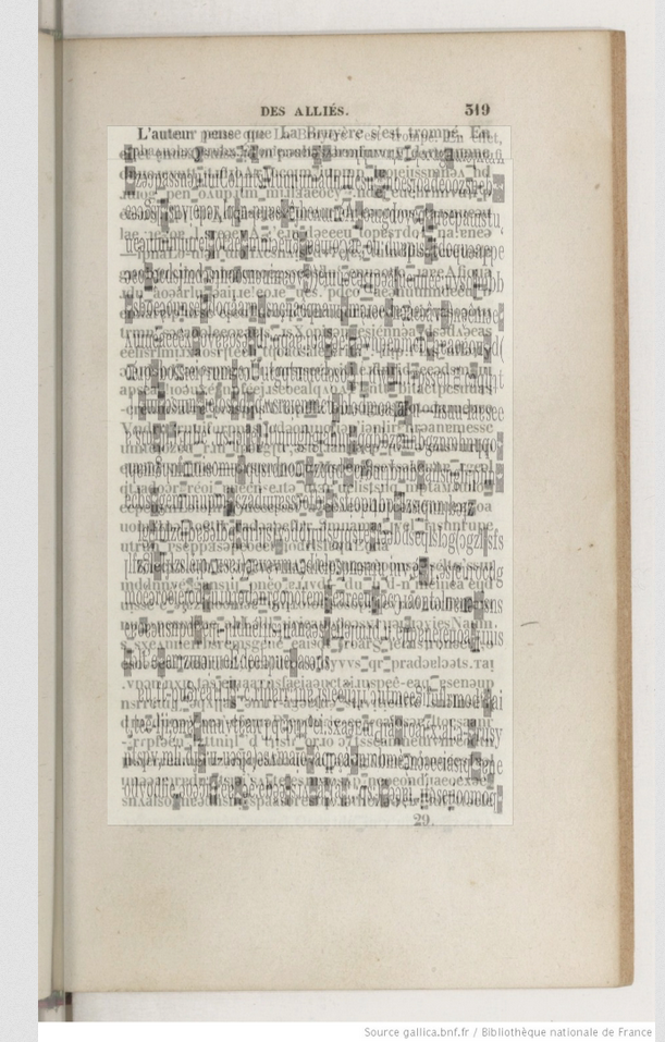 Recouvrement de la <em>Physiologie du mariage</em> avec l&rsquo;édition Charpentier de 1838 (pages 319, source gallica.bnf.fr / Bibliothèque nationale de France) et édition Les Presses de l&rsquo;Opéra (pages 323)