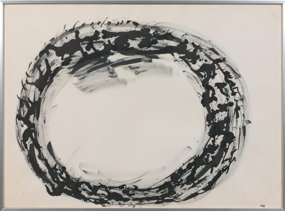 <em>Sans titre</em>, Henri Michaux (1970). (Galerie Le Point Cardinal, Paris)